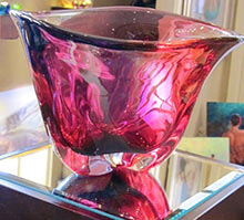 blue bowl